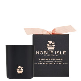 [ポイント5倍 11日まで] NOBLE ISLE ノーブルアイル CD190.028 RHUBARB RHUBARB! CANDLE フレグランスキャンドル アロマキャンドル ルームフレグランス 200g ギフト メンズ レディース