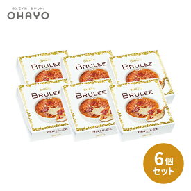 オハヨー乳業 BRULEE(ブリュレ）104ml×6個　ブリュレアイス 第8回フローズン・アワード1位受賞　年越し 差し入れ クリスマス　年末年始　冬休み 誕生日 バレンタイン ホワイトデー 母の日プレゼント