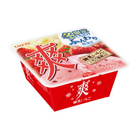 ロッテ 爽 練乳いちご 185ml×18個 アイスクリーム 氷菓　新商品