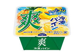 アイス ロッテ 爽 冷凍パイン 185ml×18個差し入れ 人気 誕生日 パーティー プレゼント デザート 新商品 限定 熱中症対策 復活