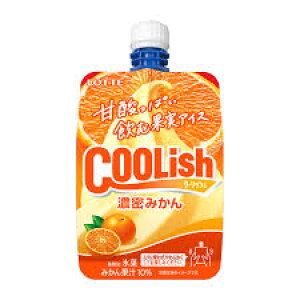 アイス ロッテ クーリッシュ 濃厚みかん 140ml 24個入 新商品 氷菓 熱中症対策 人気 ランキング上位デザート 新商品 差し入れ