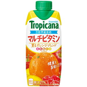 gsJ[i GbZVY }`r^~ 330ml×12{ Tropicana Essentials W[X hʎ h{⋋ Lbvte@Ε@N  ii v[g