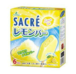 フタバ サクレ レモンバー マルチ 55ml×6 8箱 アイス 氷菓 差し入れ 熱中症対策 デザート 子供おやつ プレゼント