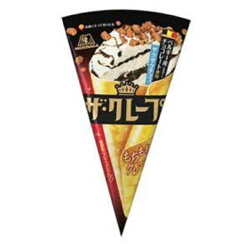 森永 ザ・クレープ チョコ＆バニラ 105ml 28個入 クリスマス お歳暮 年越し 差し入れ 誕生日 バレンタイン　アイスクリーム