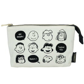 楽天市場 スヌーピー フラットポーチ コスメポーチの通販