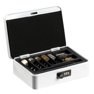 【A6・B5サイズ】手提げ金庫 小型 ミニ金庫 スチール収納ボックス キャッシュボックス ダイヤル付 キャッシュメイト 硬貨収納 スチール製 防犯 家庭用 業務用 事務所 小さい金庫 簡易金庫 コ