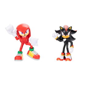 ソニック・ザ・ヘッジホッグ 4インチ アクションフィギュア 2パック ナックル&シャドウ