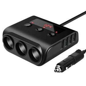 MAKUMINORS VK[\Pbg 3A USB 4|[g 4A  ԍڏ[d 12V/24Vp I[gd RZg }[d  J[`[W[