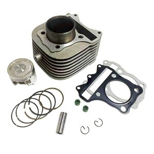 スズキ アドレス V125 G/S シリンダー キット ボア/内径 53.5mm CF46A CF4EA CF4MA バイク シリンダー ピストン ピン リング ガスケット ヘッド チューンアップ エンジン バルブ メンテナンス 社外 フル