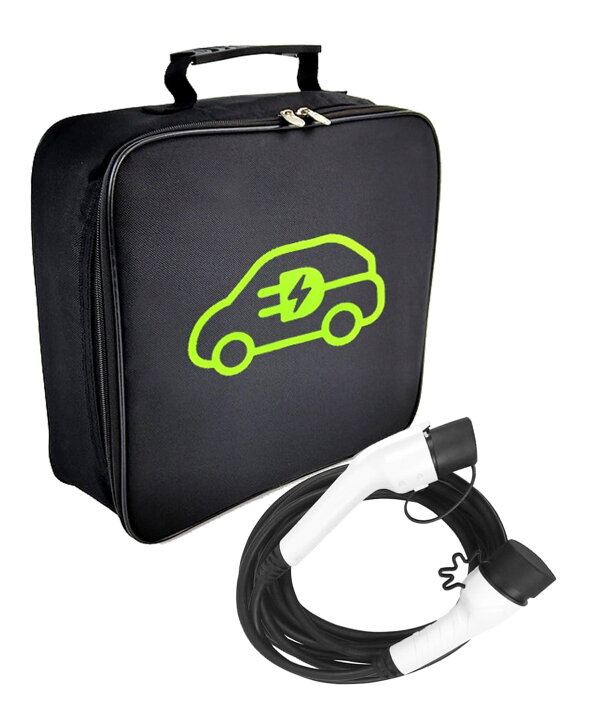 楽天市場】S.fields.inc ev充電ケーブル収納バッグ 電気自動車 充電器 