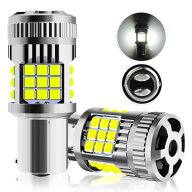 Meliore S25 LED ダブル 1157 ピン角 180度 段違い ウインカー ウインカーバルブ テールランプ ブレーキ…