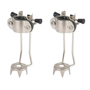 CAWKAY 杖アイスピック 2個セット 松葉杖 ステッキ アイスグリップ アタッチメント 取り替え 杖用 滑り止め グリップ 雪 氷 安全