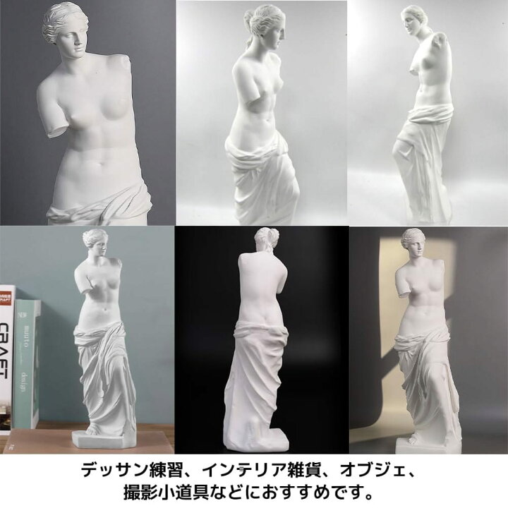 楽天市場】FUPUTWO ミロのビーナス 石膏像 ルーブル美術館の至宝 