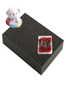 S.fields.inc ニードルパッド 羊毛フェルトツール フエルト作業台 スポンジ クッション 厚め