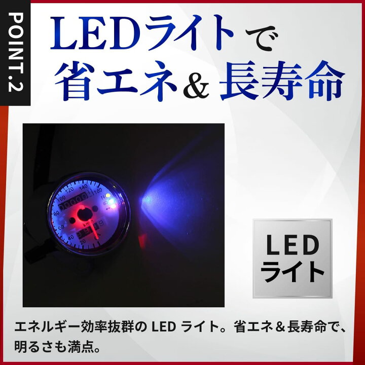 楽天市場】UB-Lab. バイク スピードメーター (ブラック) 汎用 ゴリラ 