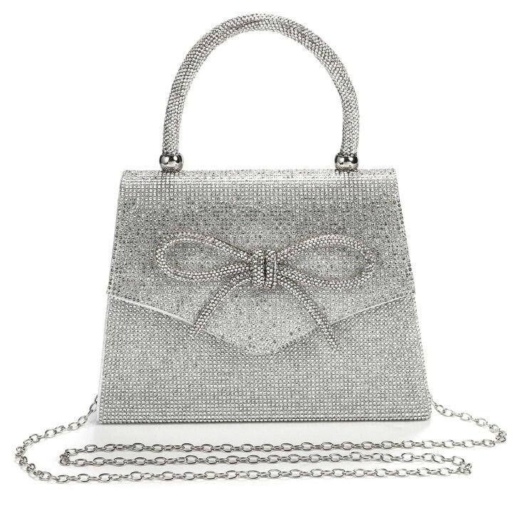 楽天市場】[ハルジオ] キラキラ バッグ ラインストーン パーティー 