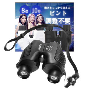 双眼鏡 ピント調節不要 フリーフォーカス 10倍 8倍