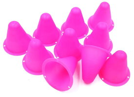 XPデザイン 弾性 カラーコーン ミニ マーカーコーン ミニカラーコーン ミニコーン サッカー コーン マーカー 高さ76mm