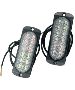 HTharros ԗp LED Xg{Cg 12LED 12V 24V ėp 2 x _ fCCg gbN oCN fRg