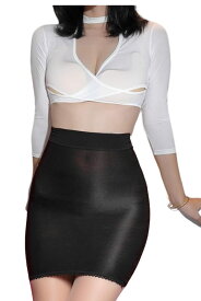 [MO FACTORY] ミニスカート セットアップ Tバック付きコーデ 上下セット 秘書 スケスケ スーツ 透けるスカート タイトスカート ボディコン ミニ セクシー