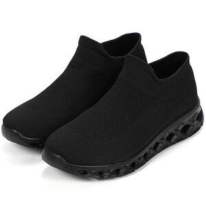 キッソス(KISSOS) メンズ シューズ スニーカー スリッポン ウォーキング ランニング スポーツ 室内 軽量 通勤 通学 通気