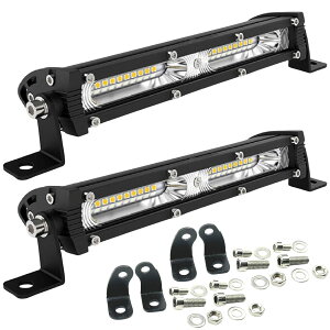 HTharros LED作業灯 ワークライト 12V / 24V 兼用 薄型 60W 120W 車のライト 集魚灯 看板灯 トラック 各種作業車対応