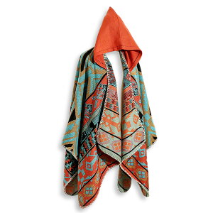 �t�[�h�t�� �}���g �A�E�g�h�A �u�����P�b�g 135x150cm �|���`�� �P�[�v �X�g�[�� �Ђ��|�� �I���e�K ���j�Z�b�N�X ���[���E�F�A �h�� ���i���ɂ�