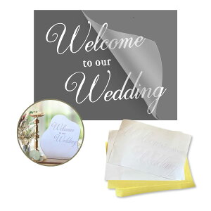 yEFJXy[XɑIz EFJV[ yWelcome to our Weddingz JbeBO]ʃV[2Zbg t 