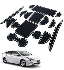 Eishin プリウス50系 前期 内装 ラバーマット 滑り止め カスタム アクセサリー 16Pセット