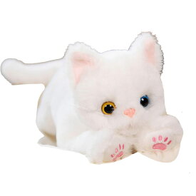 Hyack 猫 ぬいぐるみ ねこ 抱き枕 おもちゃ ふわふわ リアル かわいい ギフト 黒猫 ネコ [並行輸入品]