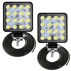 FAINDLAN ���[�N���C�g ��Ɠ� led ���C�g�� 12V 24V ���p ���^ �z���C�g �h�� �Ɩ� ���O�g���b�N 2m�R�[�h