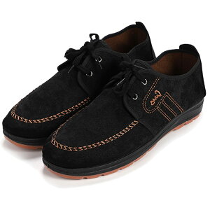 キッソス(KISSOS) カジュアルシューズ ビジネスシューズ ドライビングシューズ スエード調 レースアップ メンズ 軽量