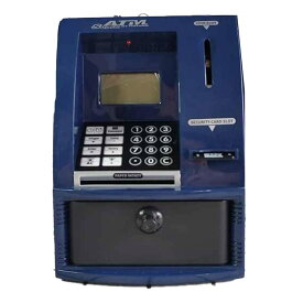 TOMMYFIELD atm 貯金箱 銀行 カード付き パスワード マネーバンク 子供 大人 コイン [並行輸入品]