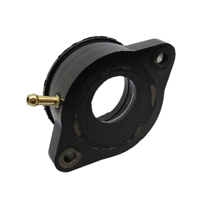 5KM-14901-00-00 キャブレターキャブレター&amp;エアクリーナージョイント&amp;インテークマニホールド スロット SR400/500 2型CVキャブレター用 インテークマニホールド '88-'00「MOTOR ROCK」