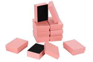 Crystal craft ギフトボックス ラッピング アクセサリー プレゼント 9×7×3cm 10個セット