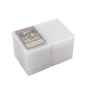 ��������̐_�l �g�b�v���[�_�[ �d���^�C�v �ی�t�B�����t�� �J�[�h���[�_�[ �N���A�z���C�g ���� �g���[�f���O�J�[�h PVC�f�� �܂� �L�Y�h�~ ���[ �ۊ�(100�Z�b�g)