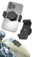【GOROPRI】バイク スマホホルダー バイク用スマホホルダー 超強力 マグネット式 燃料タンクにワンタッチ…