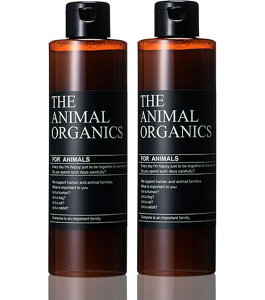 犬 トリートメント 無添加 オーガニック 250ml 日本製 「もつれ・からみ軽減」「人間規格の植物由来成分85%」「速乾 目にしみにくい」「油分を補い潤いのあるツヤツヤの毛」 THE ANIMAL ORGANICS