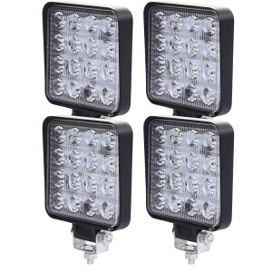 MORASTYLE LED ��Ɠ� 16�� �z���C�g 6000K �h�� �h�o �p�x���� �X�e�����X�X�e�[�t �ėp ���[�N���C�g 4�Z�b�g �ЊO�i