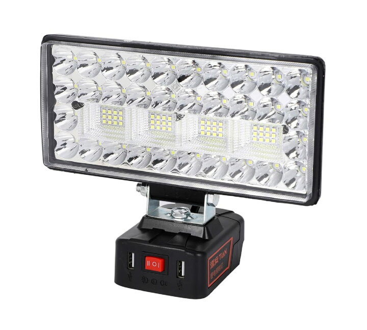 楽天市場】LED ワークライト マキタバッテリー 18V 14V 投光器 互換 