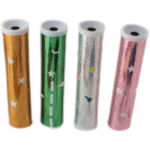 万華鏡 手作り キット DIY 素材セット 5個 ランダムカラー カレイドスコープ 親子 工作 プレゼント