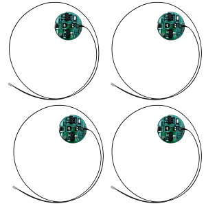 �ɏ�LED ���[�h�� 1�{ ���C�X�C�b�` 4�Z�b�g �d�� �_�� �_�� �{�^���d�r (CR927�Ή�) �͌^ �W�I���} ���C�g �v�����f�� �t�B�M���A