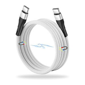 FGY �[�d�P�[�u�� ���C�������[�P�[�u�� �}�O�l�b�g�[�d�P�[�u�� ���� USB Type-A USB-C Type-C �}���[�d PD60W �^�C�vC ���C�z�� �i�C�����O�҂�