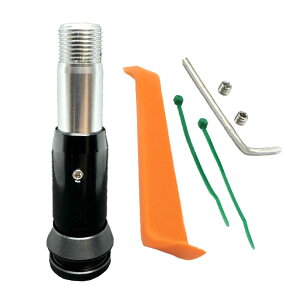 SENTO JONA シフトノブ 汎用品 アダプター 変換 ノブ トラック シフトレバー プッシュ式シフトノブ アクセサリー AT用シフトノブ変換アダプター