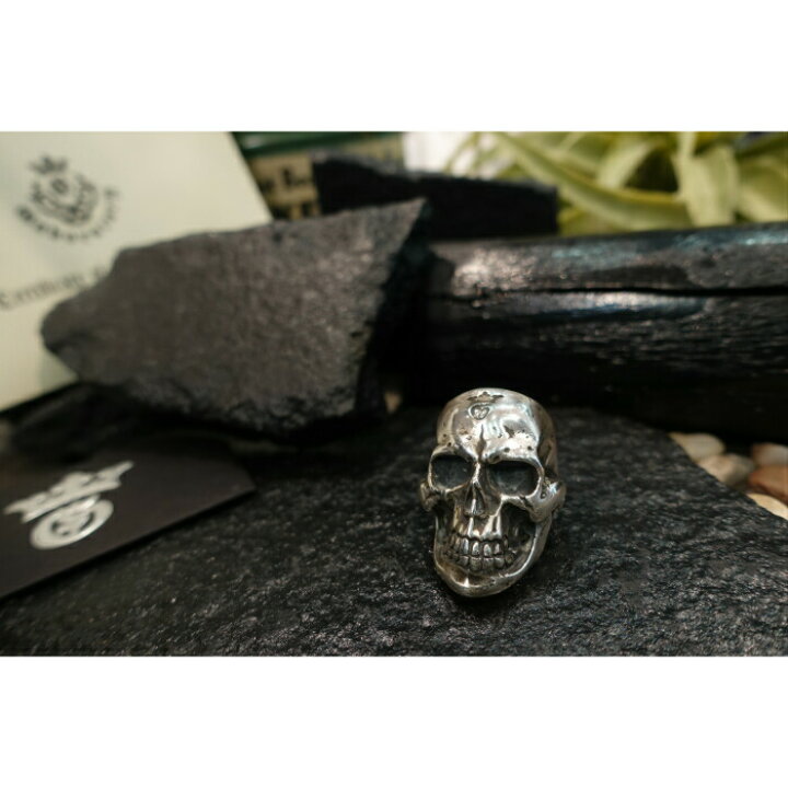 楽天市場】【Gaboratory ガボラトリー】LARGE SKULL RING WITH JAW  