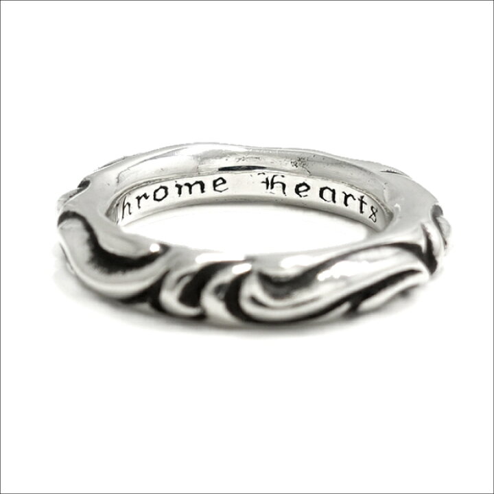 楽天市場】【CHROME HEARTS クロムハーツ】SCROLL BAND RING  