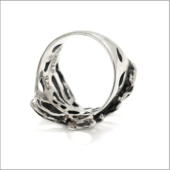 楽天市場】メンズ レディース リング ブランド 蝶 バタフライ シルバー  