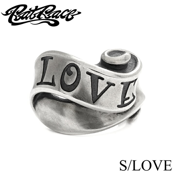 楽天市場】【Rat Race ラットレース】Flap Ribbon Ring S / LOVE 