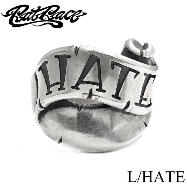 楽天市場】【Rat Race ラットレース】Flap Ribbon Ring L / HATE 