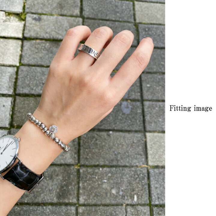 楽天市場】【CHROME HEARTS クロムハーツ】6mm Spacer Ring CH FOREVER  